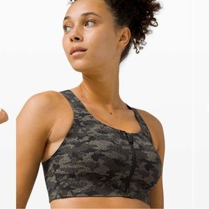 LULULEMON ENLITE BRA *front zip